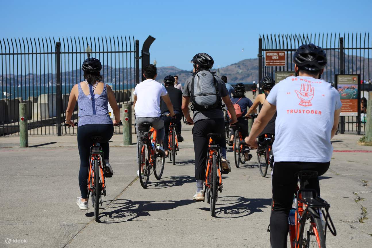 Golden Gate Bridge Bike Rentals And Sausalito Ferry by Unlimited Biking