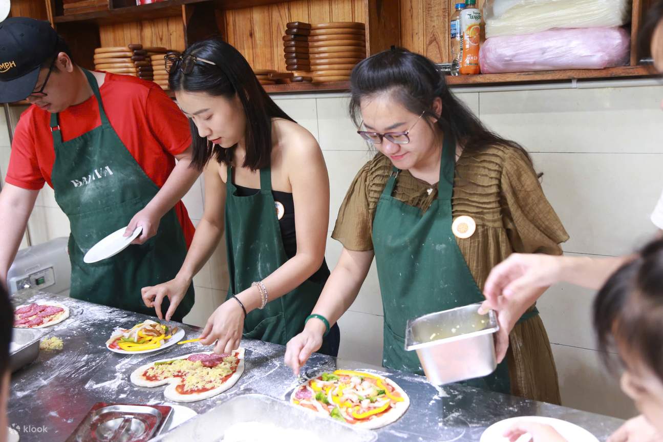 在巴拉瓦大叻手工制作披萨体验