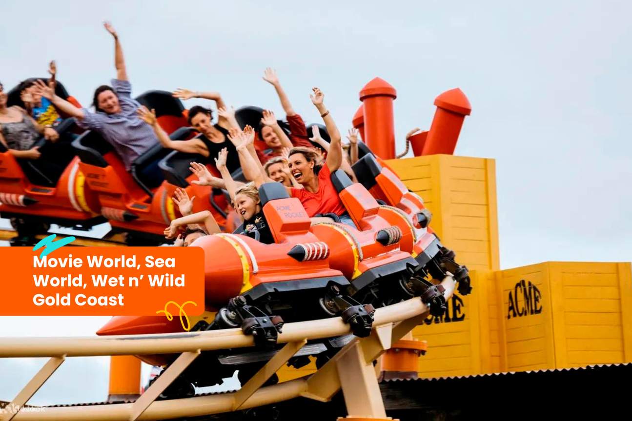 Mehrtageskarte für Movie World, Sea World, Wet n' Wild Gold Coast