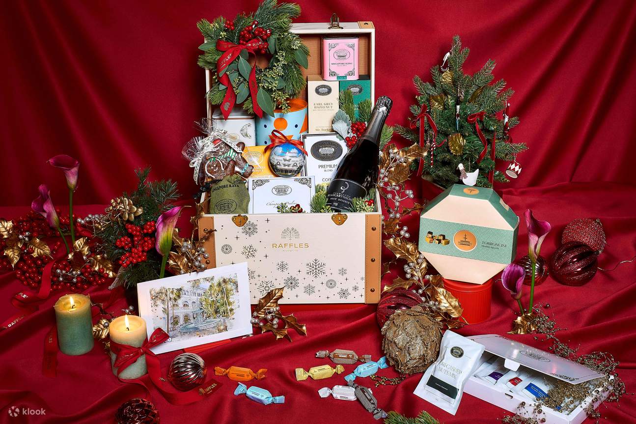新加坡萊佛士飯店節慶禮籃