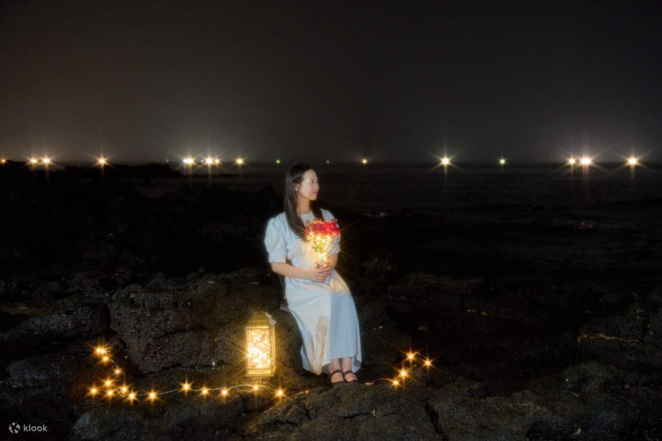 Jeju bei Nacht – Schnappschuss