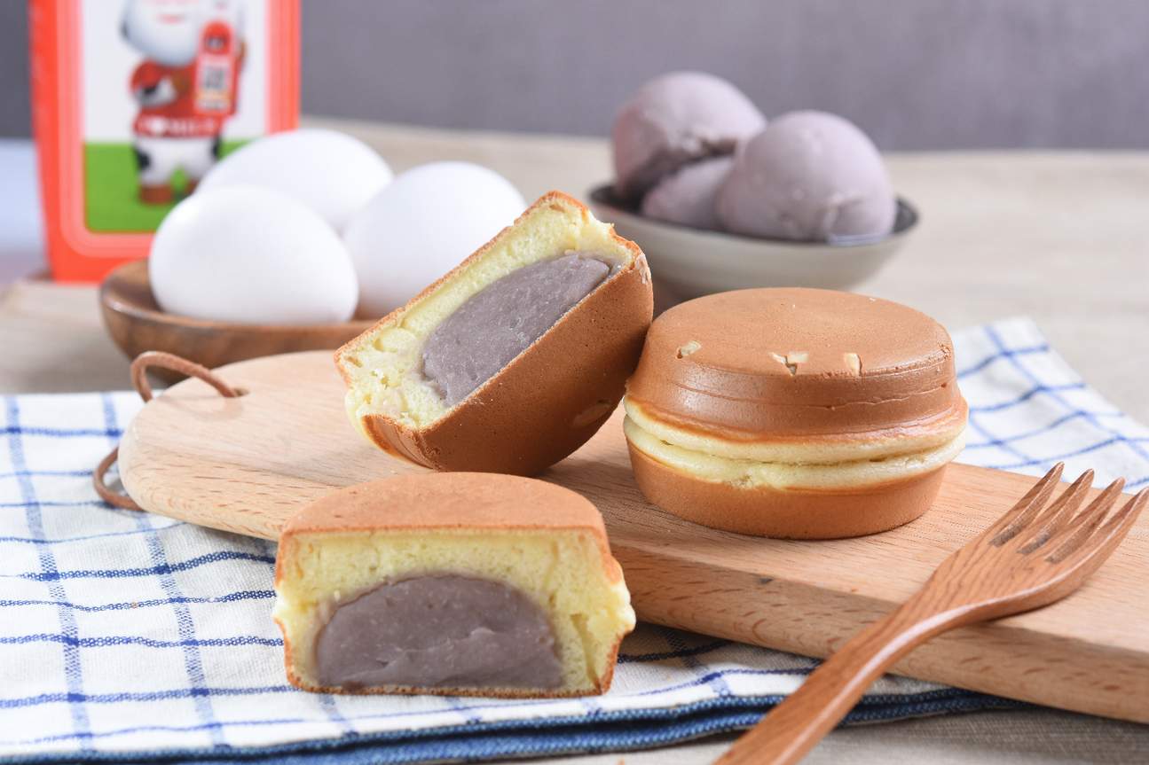 同心圆红豆饼