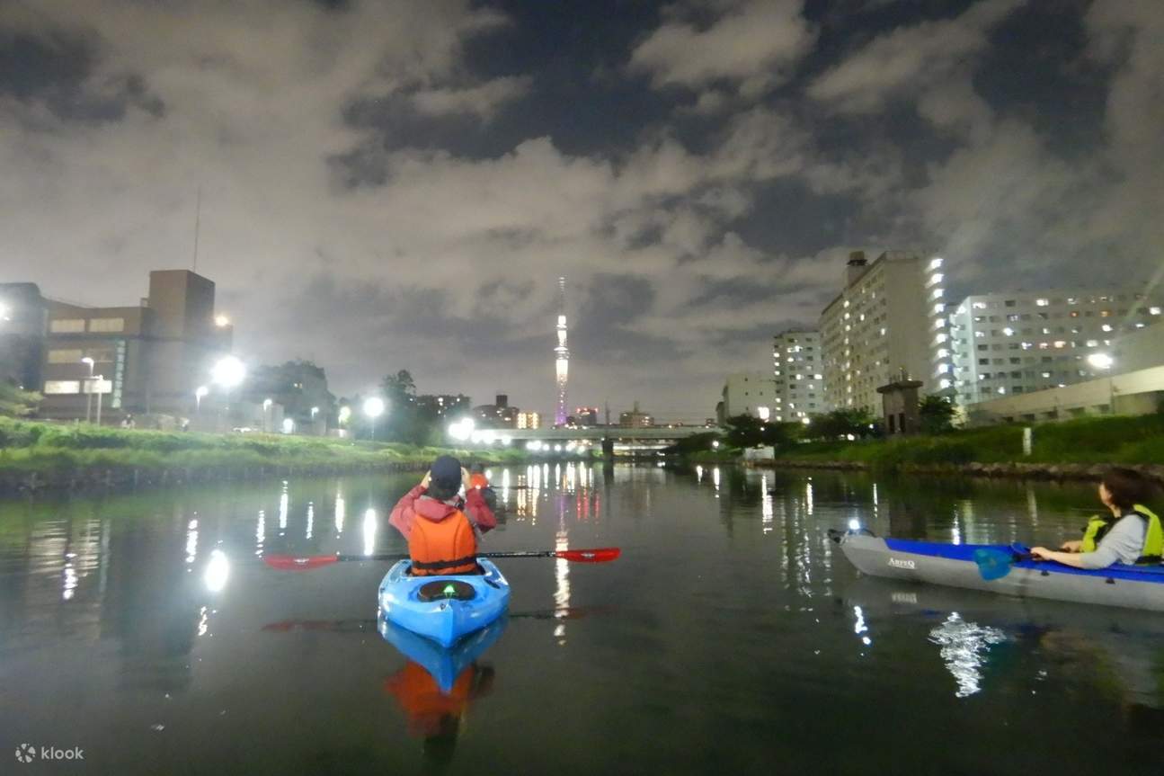 Night Tour Kayaking in Tokyo Klook