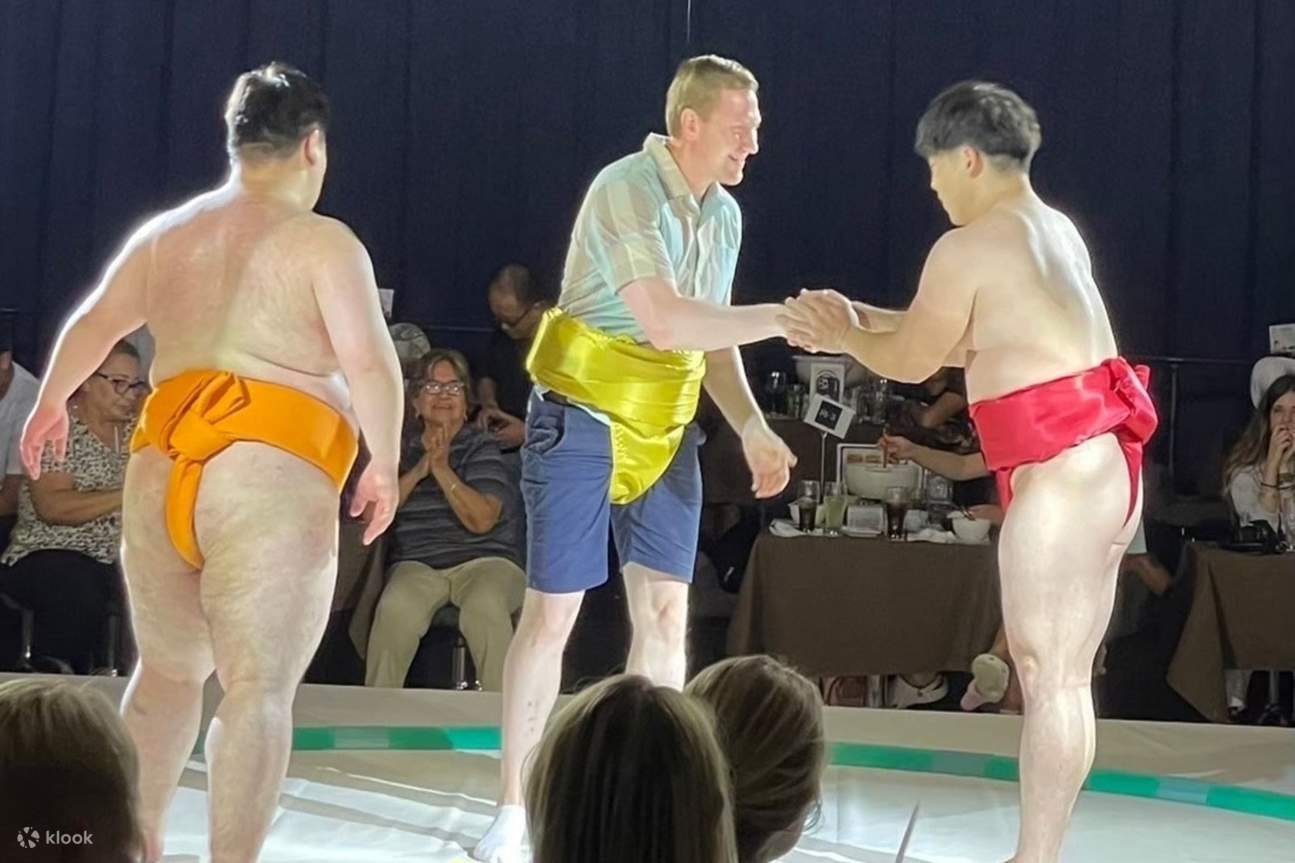 【大阪】相撲表演 & 體驗 & 享用美食！