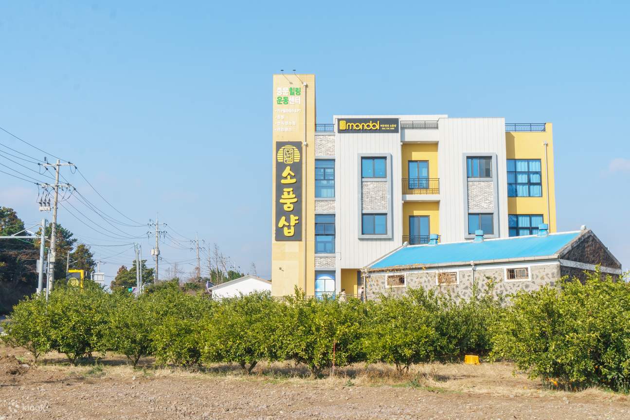 済州（チェジュ）島の美しいみかん畑に囲まれたマンダル