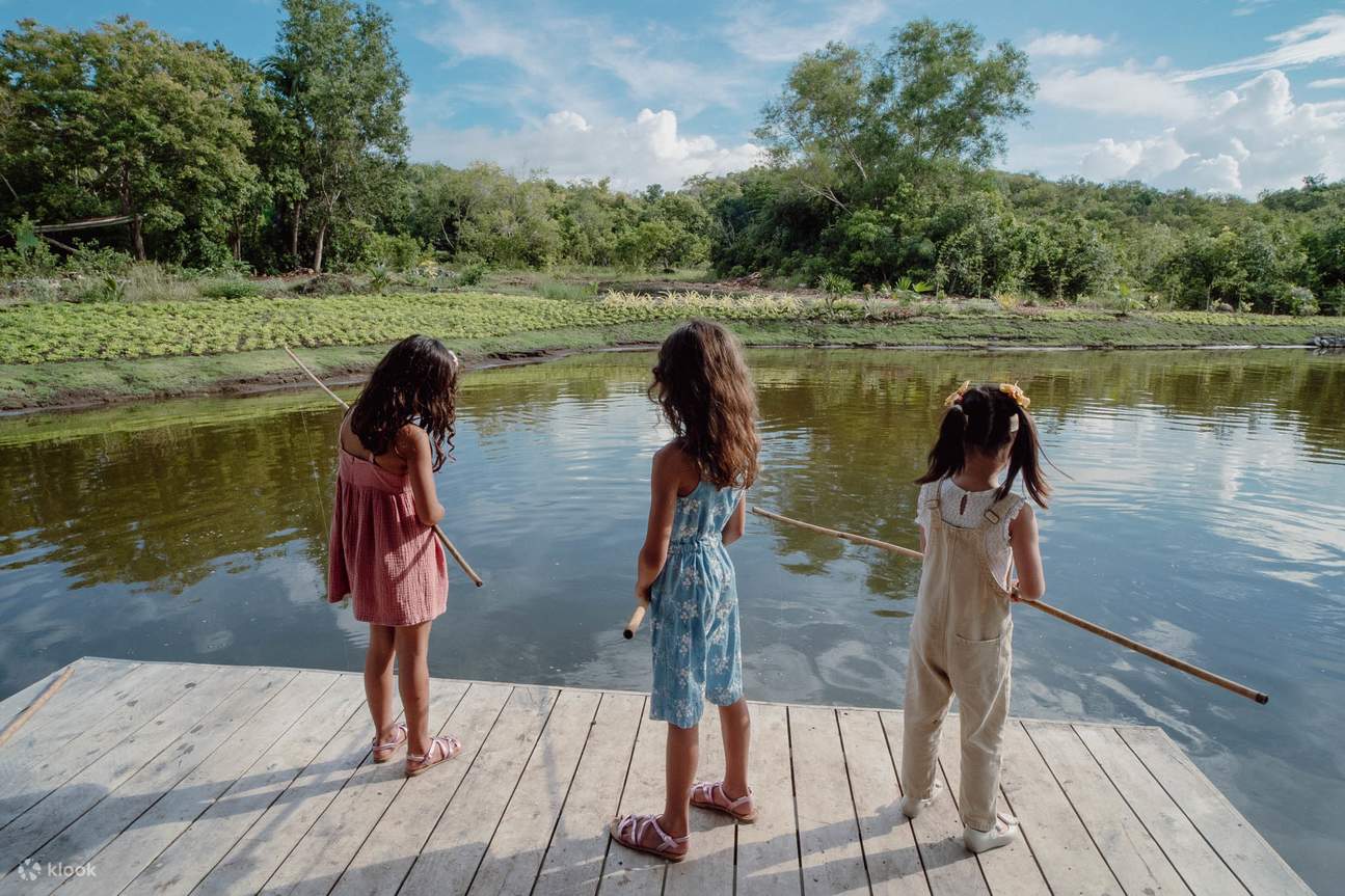 어린이 낚시 체험