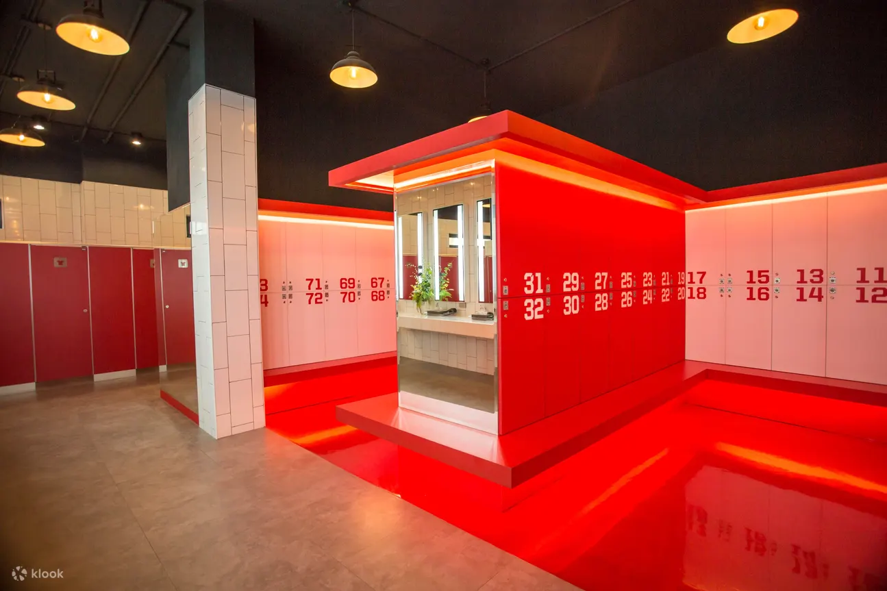 Locker room