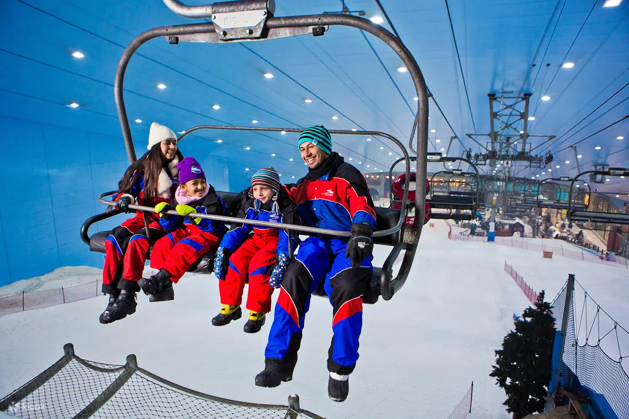 Unlimited access to the chairlift