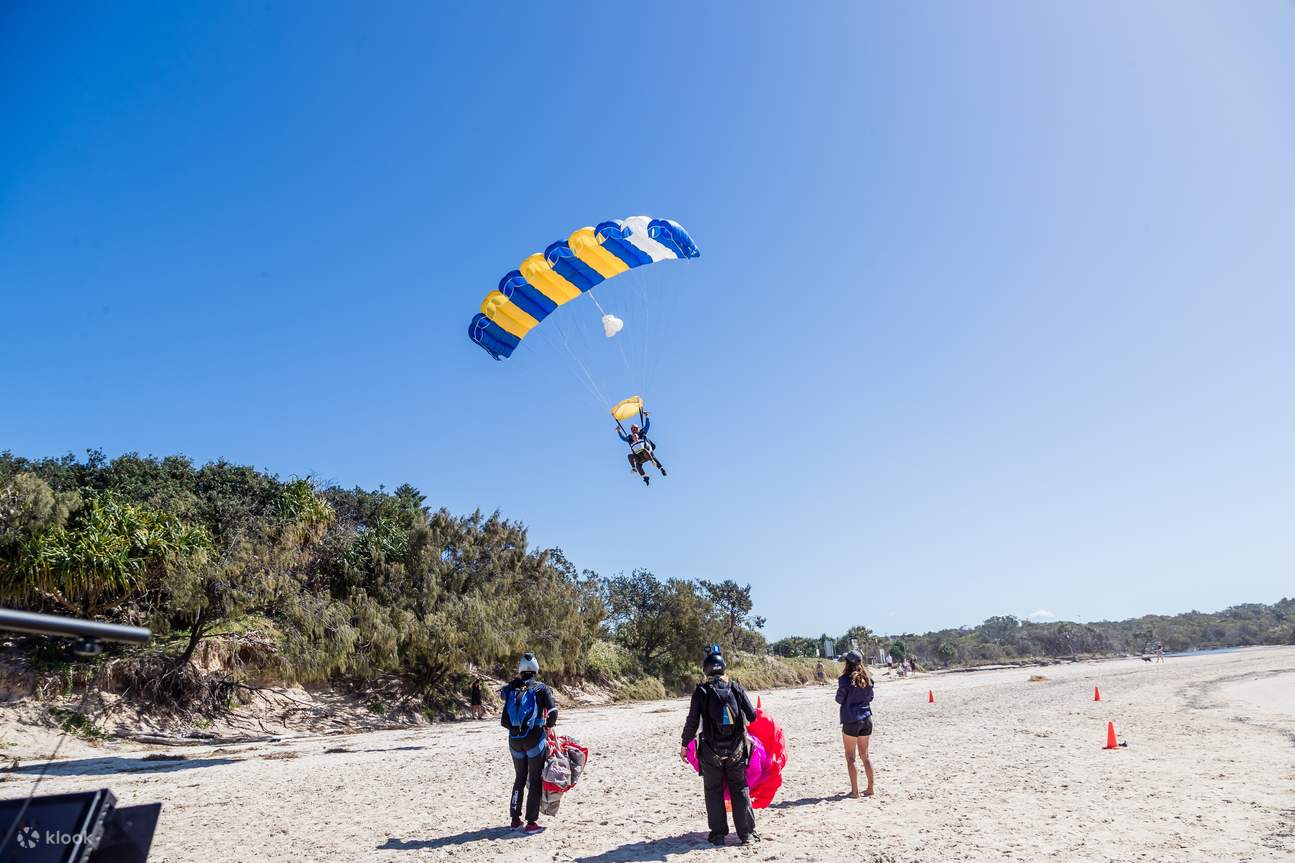 Saut en parachute Noosa Fraser Island