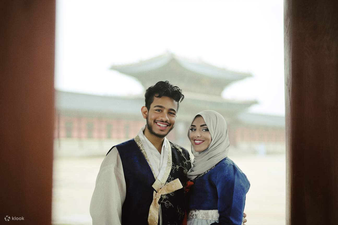 Trải Nghiệm Mặc Hanbok Chụp Ảnh Cung Điện Gyeongbokgung của HAB KOREA