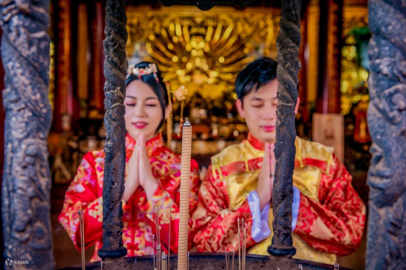Tainan｜Orthodox Luermen Matsu Temple｜Hanfu．Photography Experience