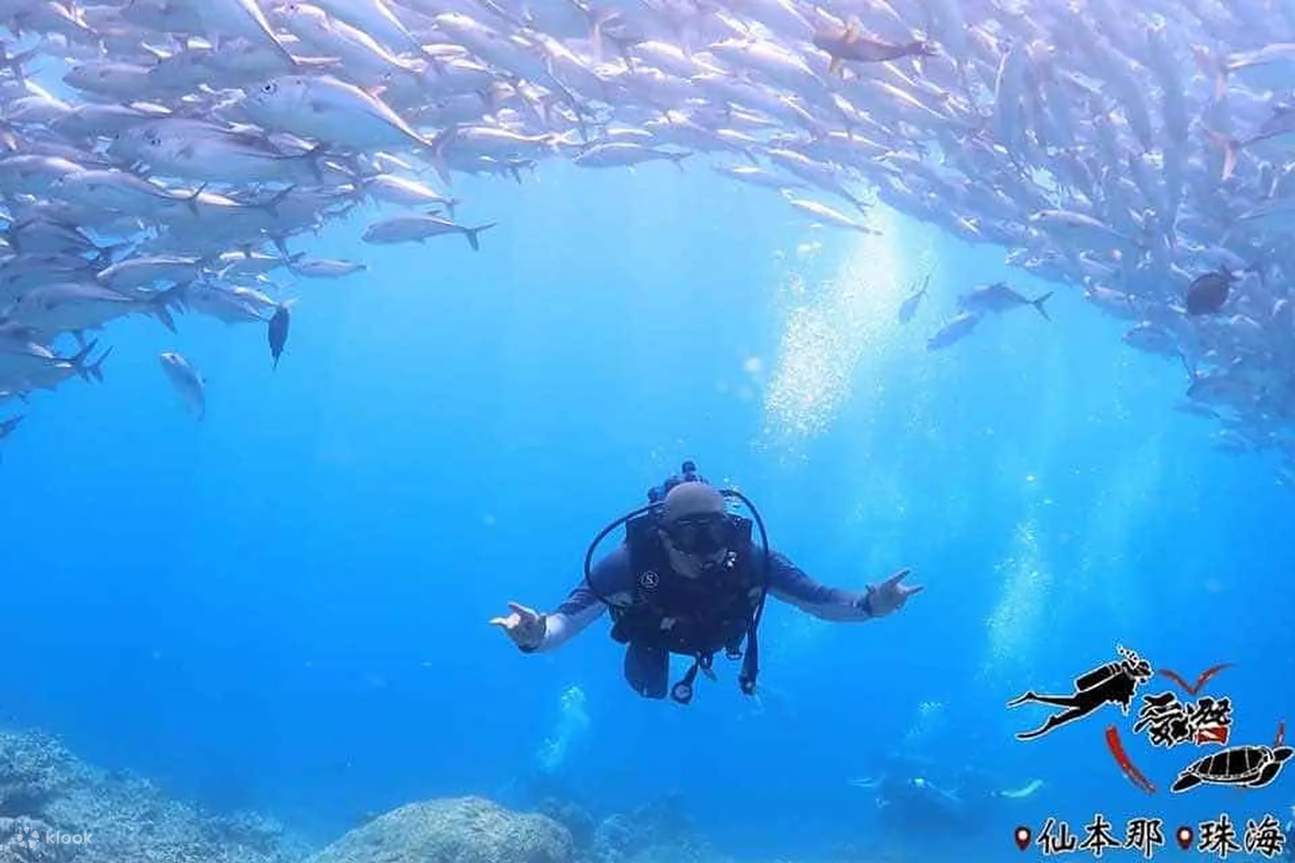 センポルナでのナイトロックスコースでは、ダイビング時間を最大限に延ばし、減圧症のリスクを最小限に抑え、より安全なダイビングができるようになります。