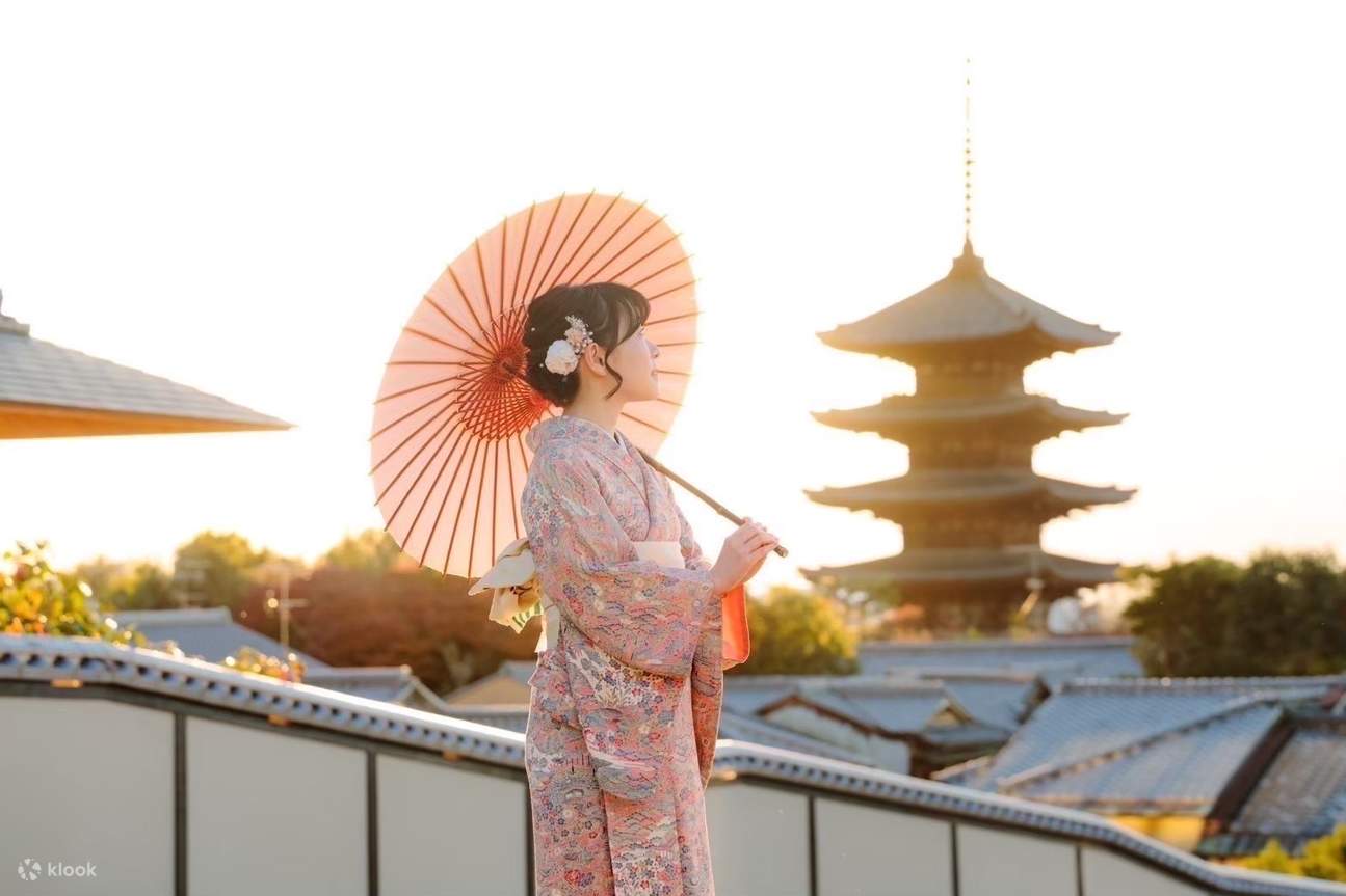 Esperienza di Noleggio Kimono da Wakana Kimono a Kyoto