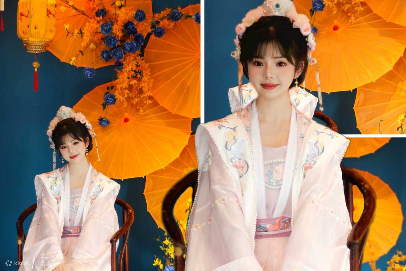 生地は非常に質感があり、漢服の羅紗は軽くて優雅で、伝統的な錦織は光沢が穏やかで、手触りの良い繊細さで、着るだけで「古風なフィルター」が自動的にかかります。