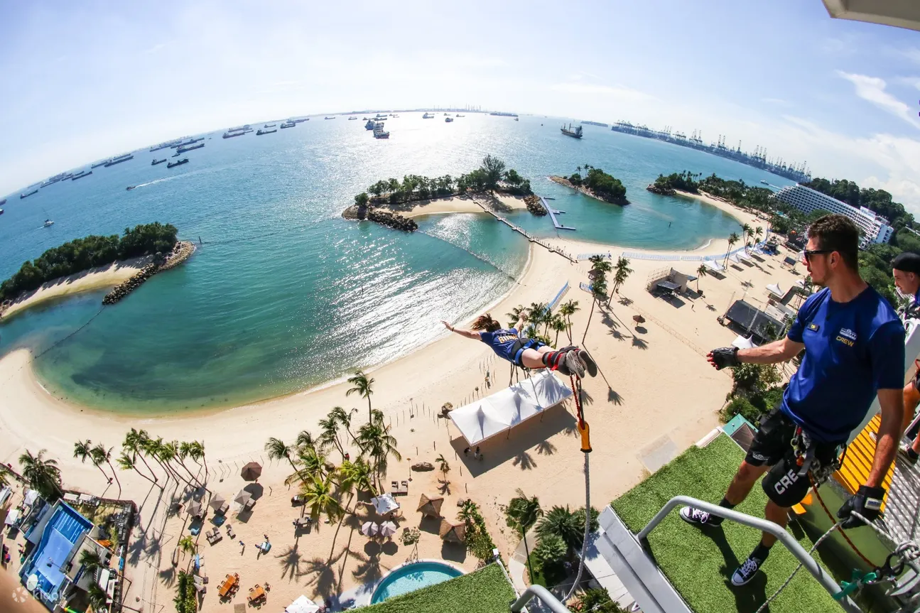 sentosa bungy jump 