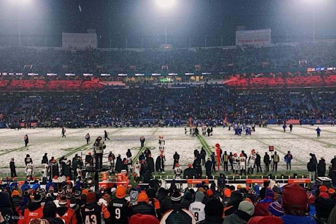 场边座位让您近距离观赏乔许・艾伦 (Josh Allen) 的精湛球技，以及所有场上的精彩对决