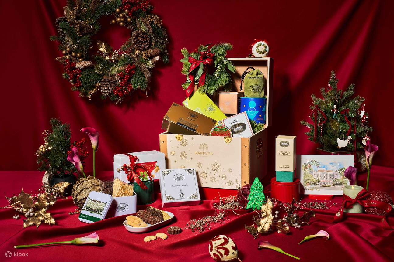 新加坡萊佛士飯店節慶禮籃