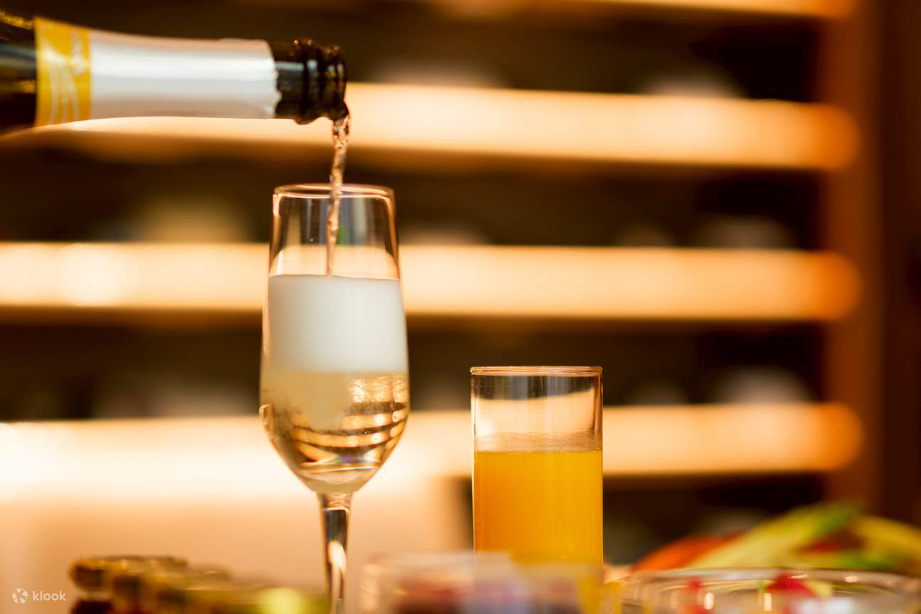 Flûte de vin pétillant quotidienne