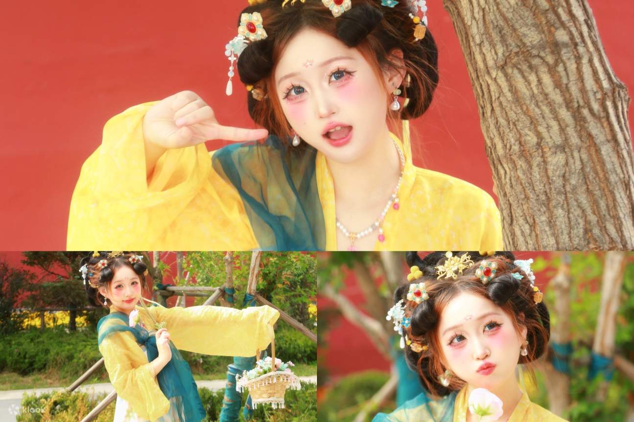 The clothing store not only offers a variety of Hanfu styles to choose from, but also features fine workmanship, including heavily embroidered auspicious garments and playfully cute Qing Dynasty princess dresses, ensuring that visitors can find a style th