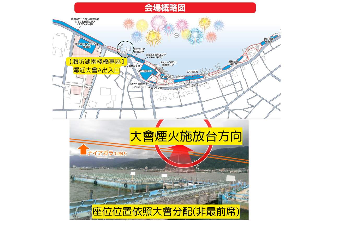 諏訪湖花火大会 プレミアムシート入場チケット | Klook