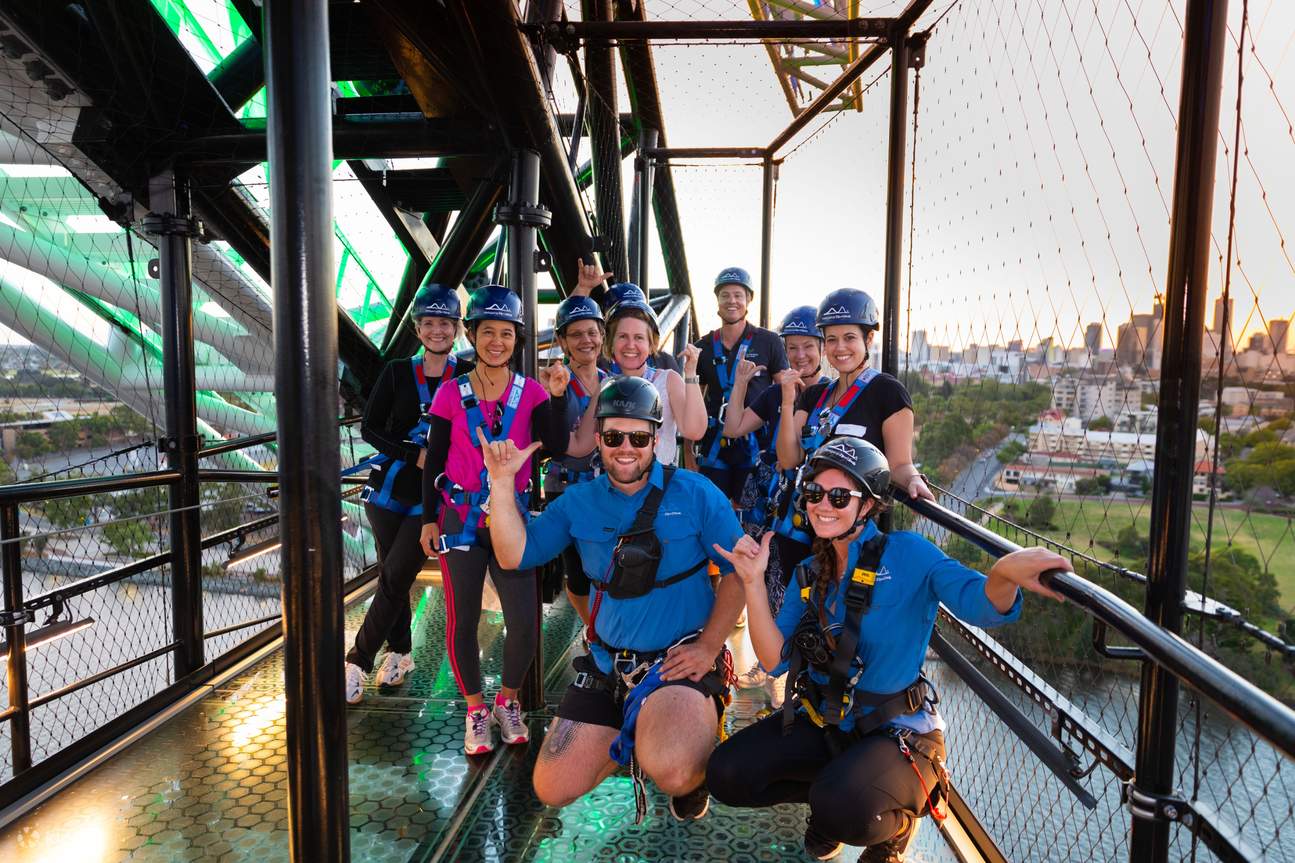 Matagarup Twilight Bridge Climb e Zipline a Perth Klook Stati Uniti