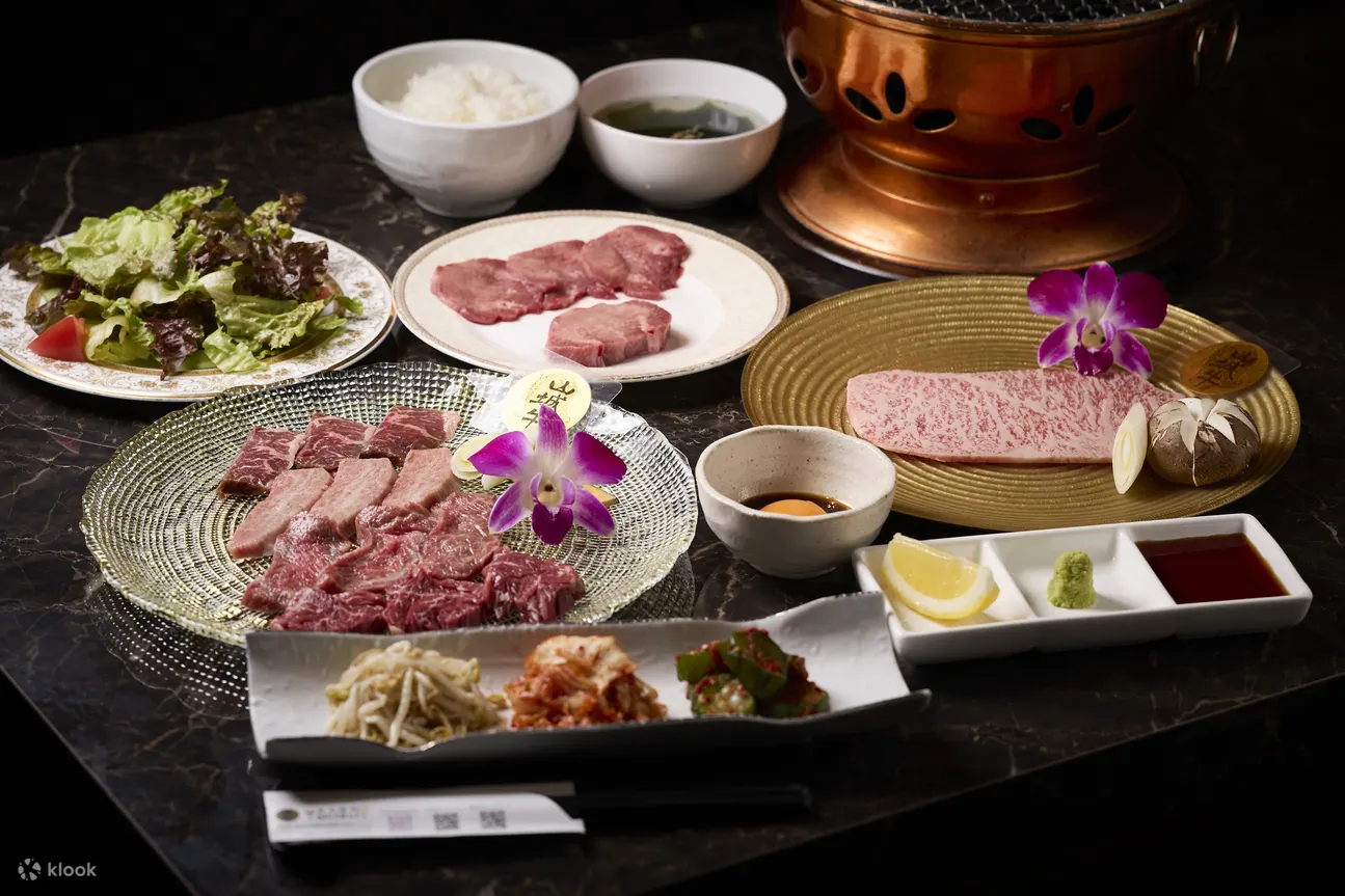 那霸 炭火焼肉 Bistro 山城牛 晚餐限定套餐 冲绳那霸松山店