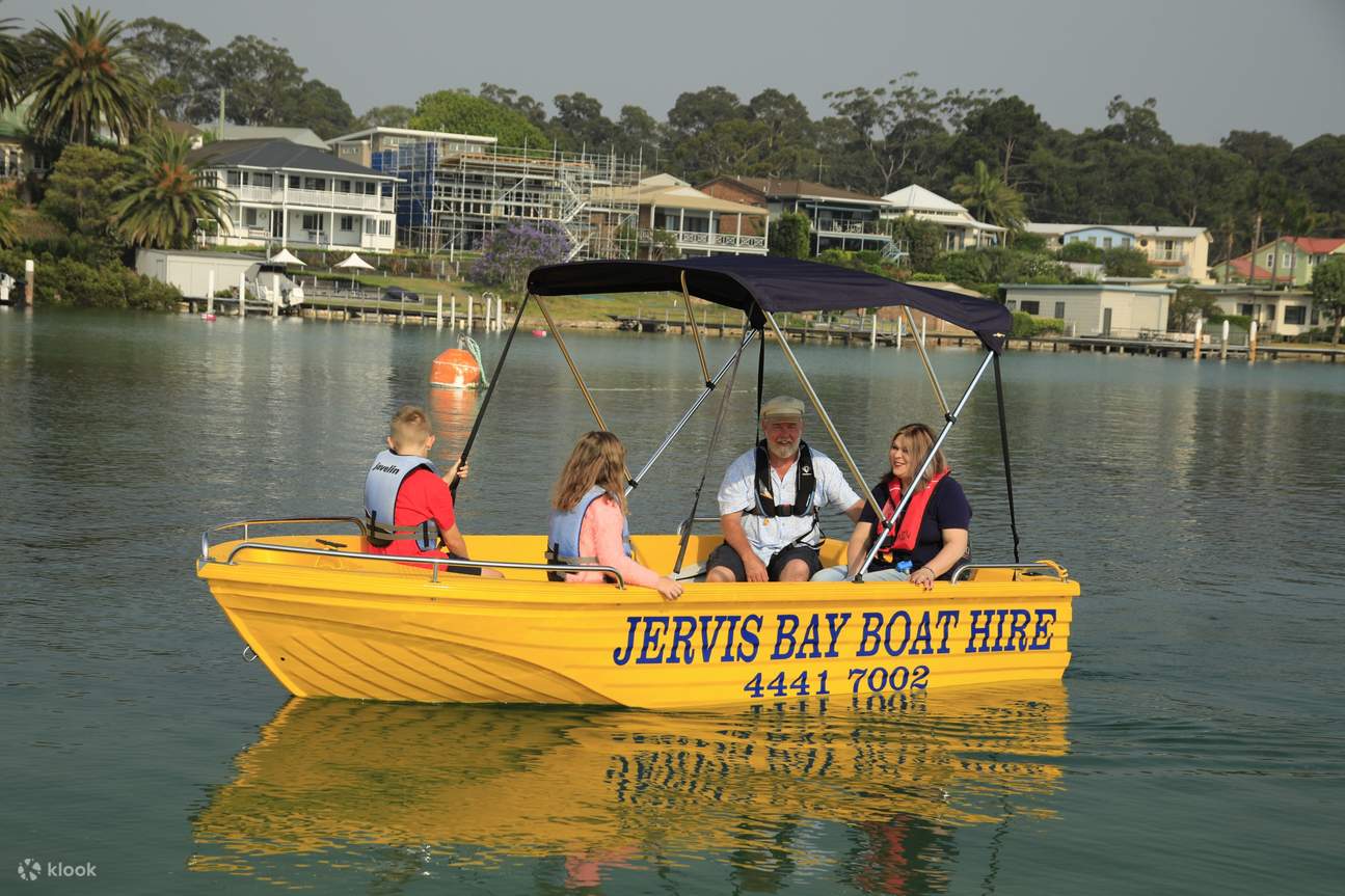 オーストラリアのジャービス ベイ U スキッパー ボート レンタル Klook