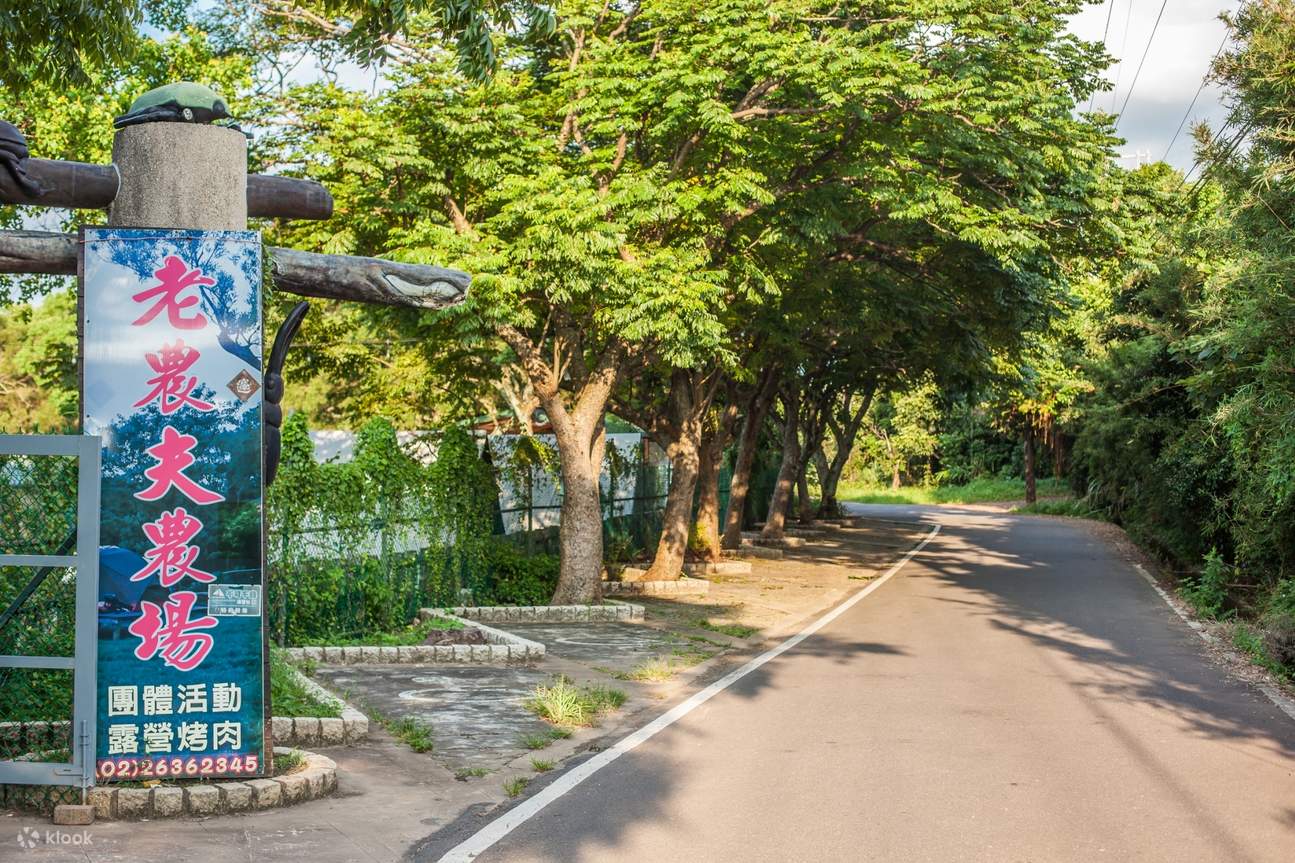 Camping in New Taipei｜Sanzhi Old Farmer Farm｜Tempelzelt・Campingwagen-Erlebnis