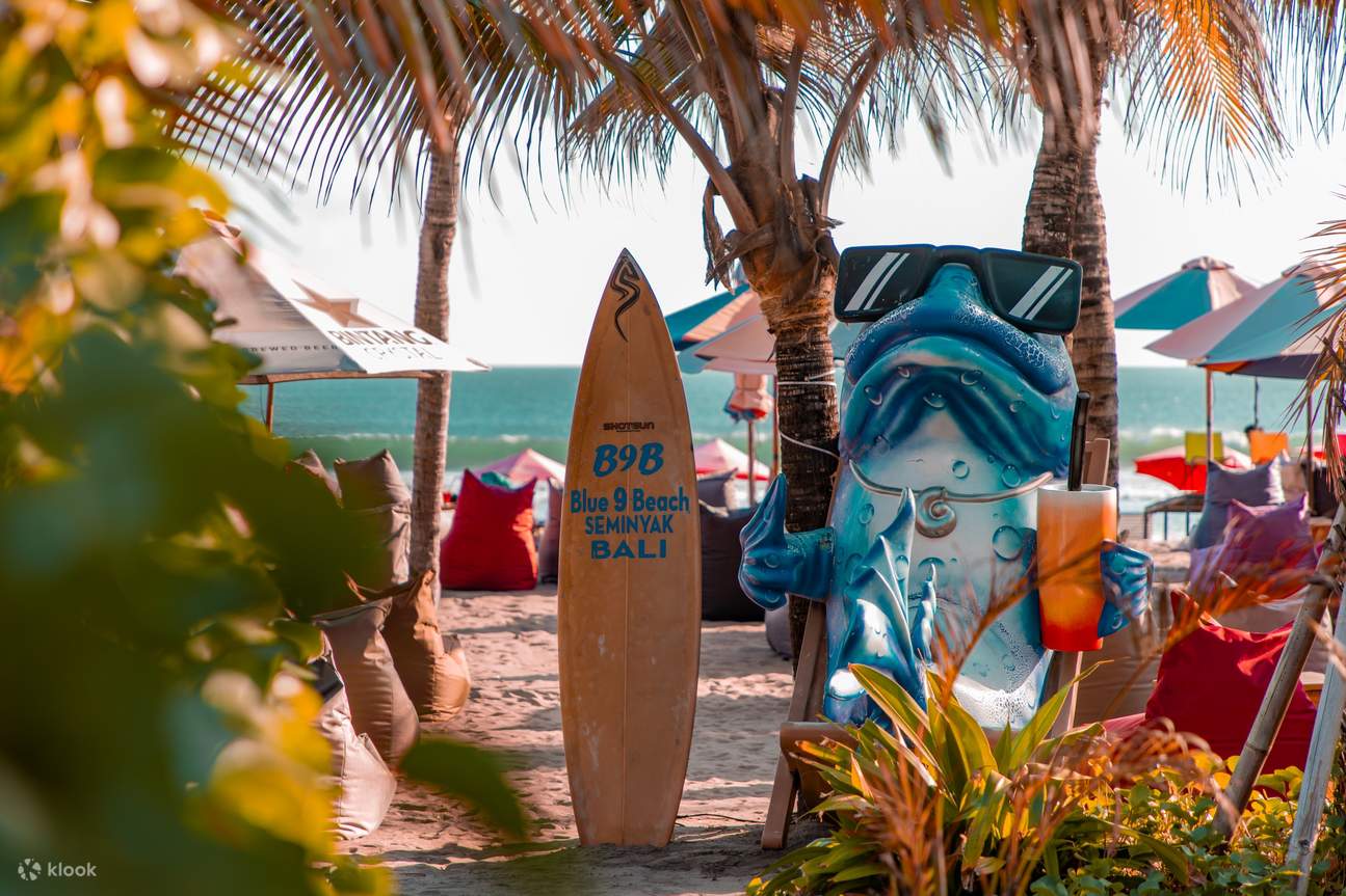 Blue 9 Beach (B9B) Dining Experience in Seminyak Bali Klook Malaysia