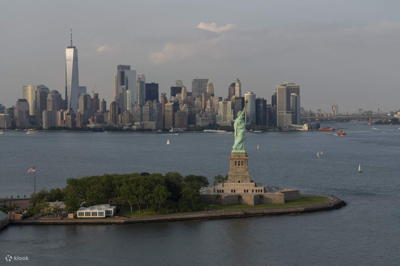 Fly over the famous George Washington Bridge and take in its grandeur from above
