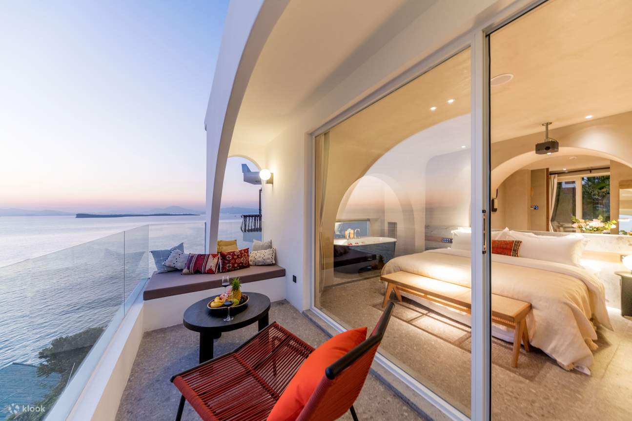 Bangunan C·Qingmi Sea View Terrace Queen Room