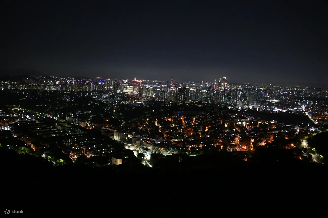 首尔城市观光巴士夜景路线