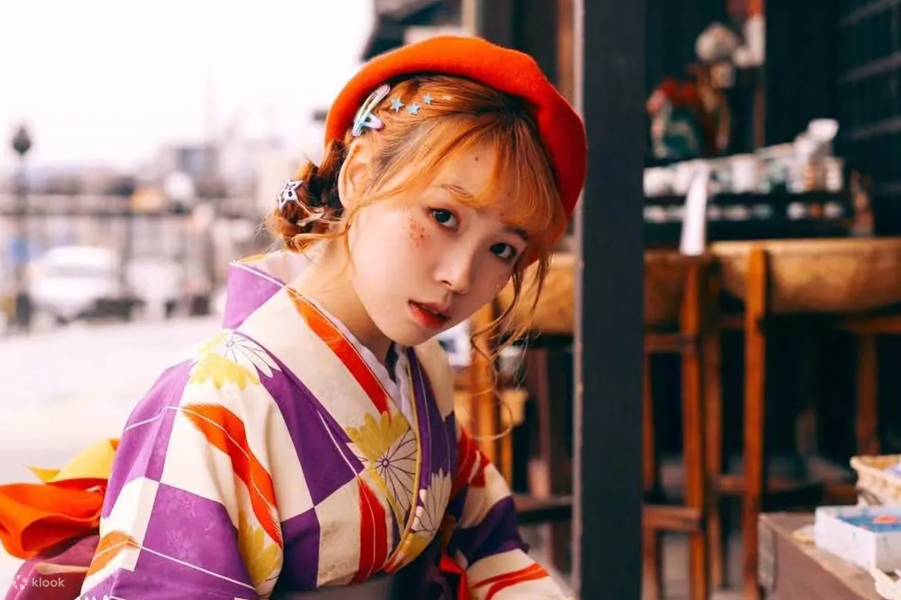 复古大正和服