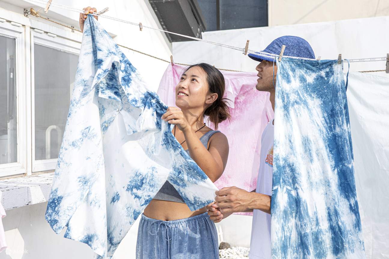 전통 쪽 염색 체험 수업