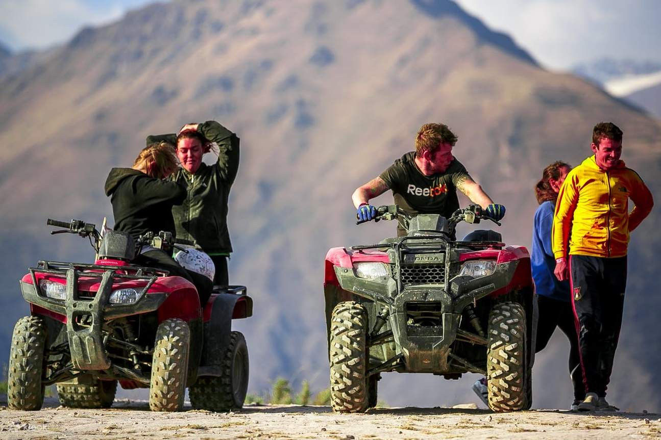 クスコのクアッドバイク