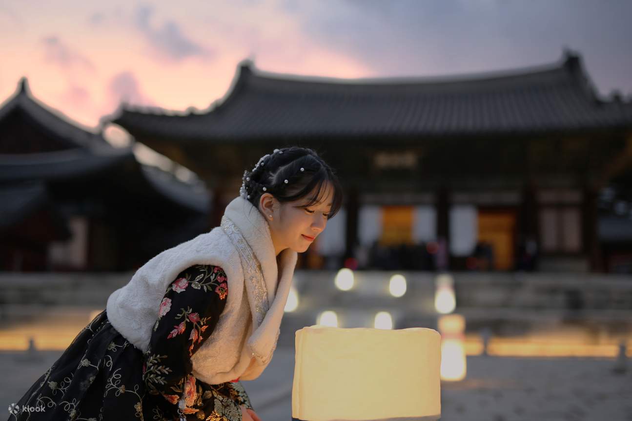 Experiencia de sesión de fotos con Hanbok en Gyeongbokgung por HAB KOREA