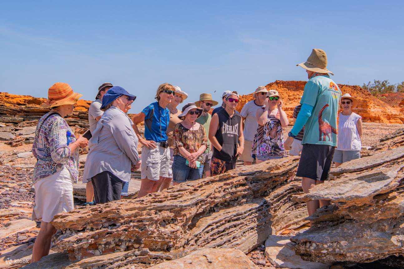Guests immersed in the history and evolution of the Kimberly Coastline