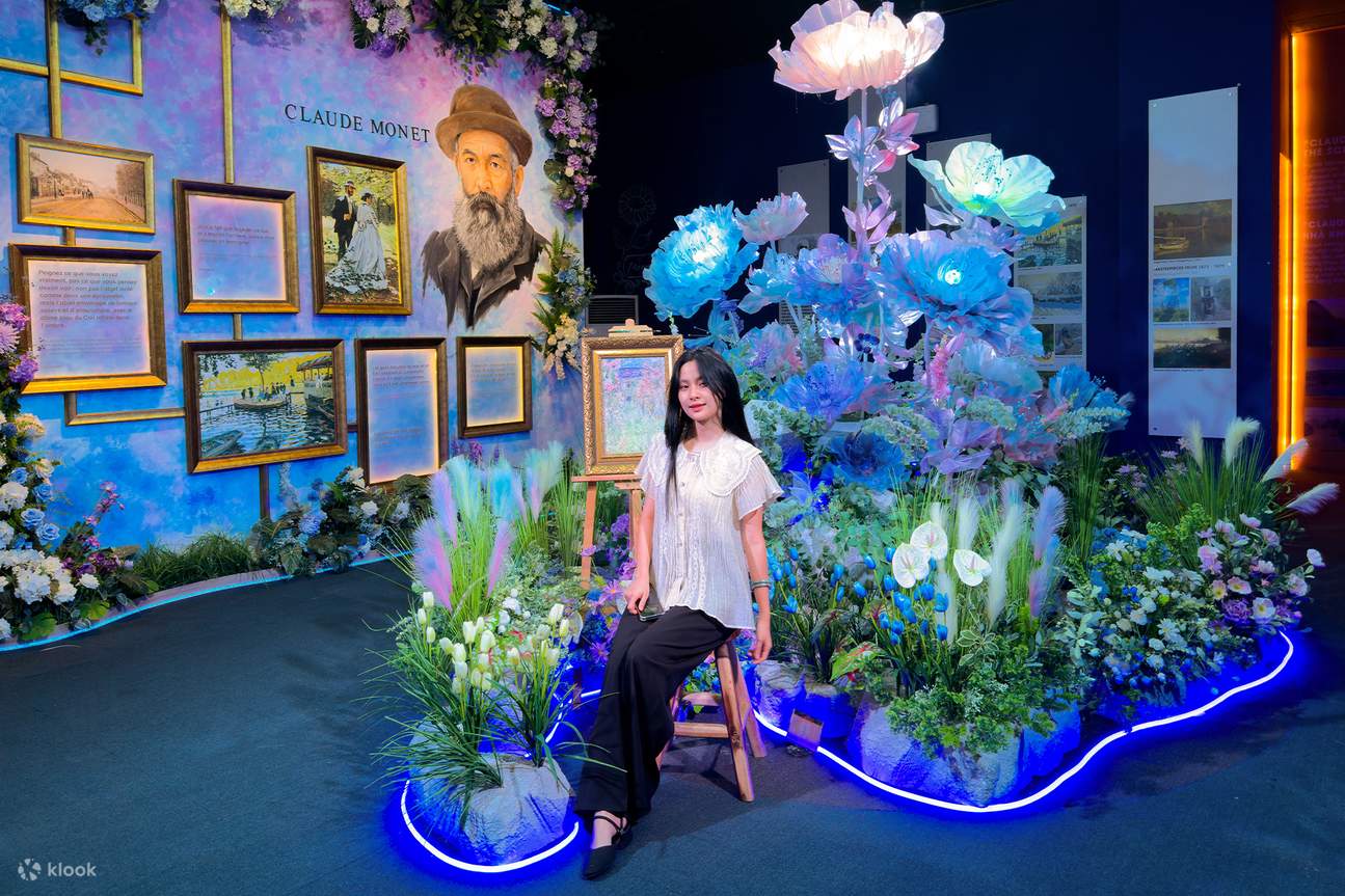 克劳德·莫奈艺术灯光体验