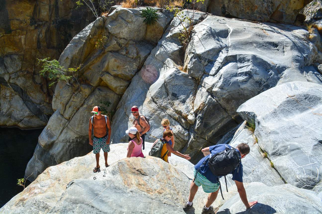 Enjoy walking in nature