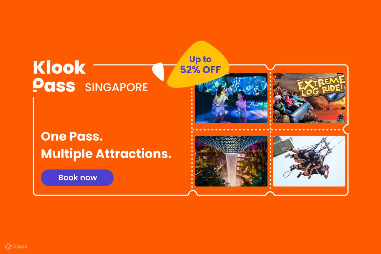 Changi Experience Studio, Sentosa 4D AdventureLand, Giant Swing at Skypark Sentosa, Jewel Changi Singapore