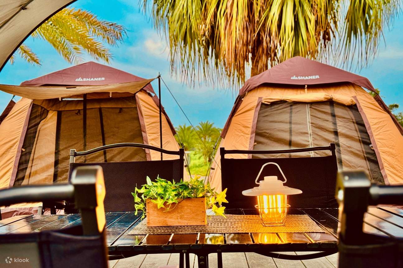 Yilan : Camping de luxe sans tente à Dongao