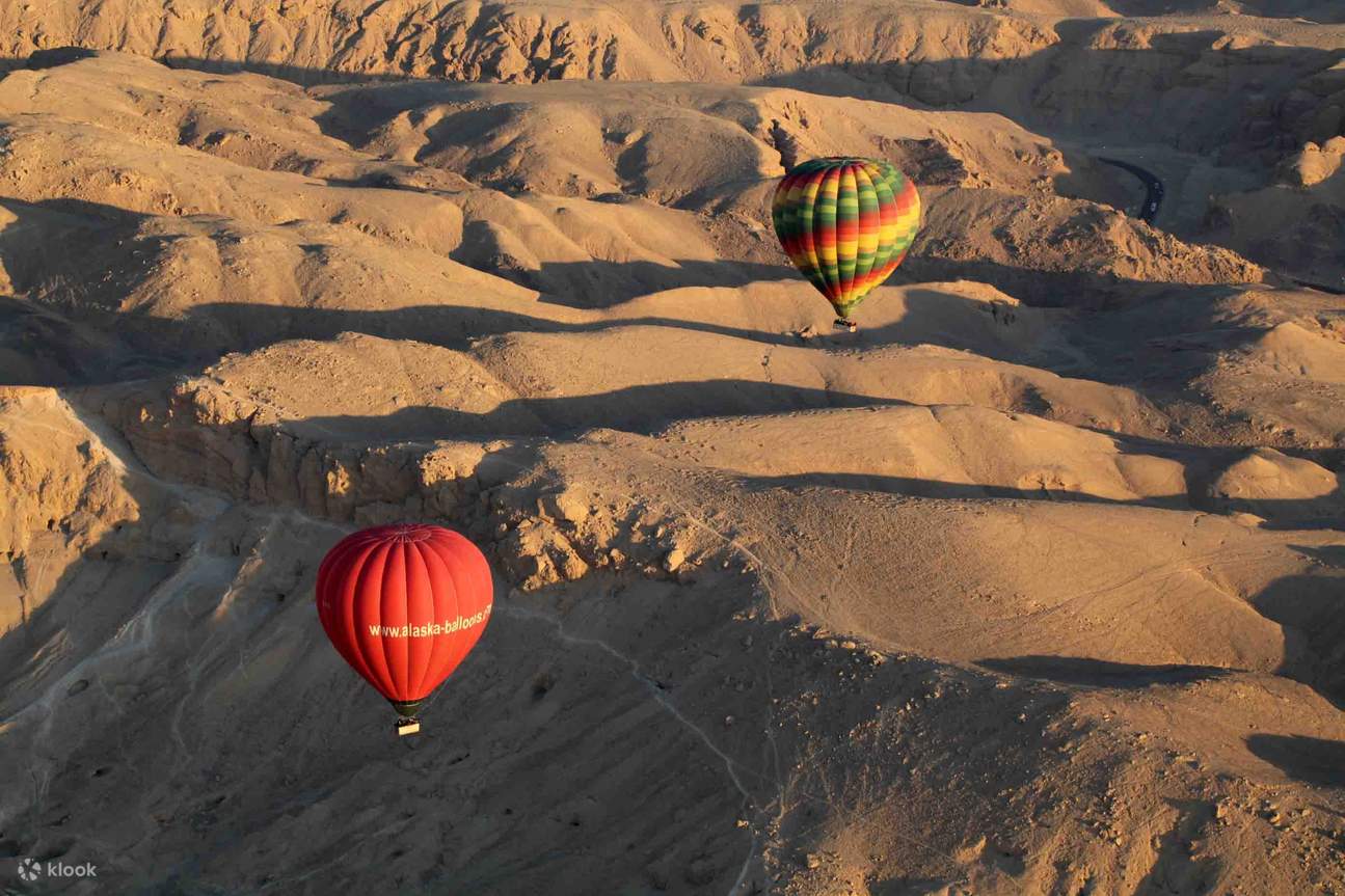 Heißluftballonfahrt in Luxor mit Abholung