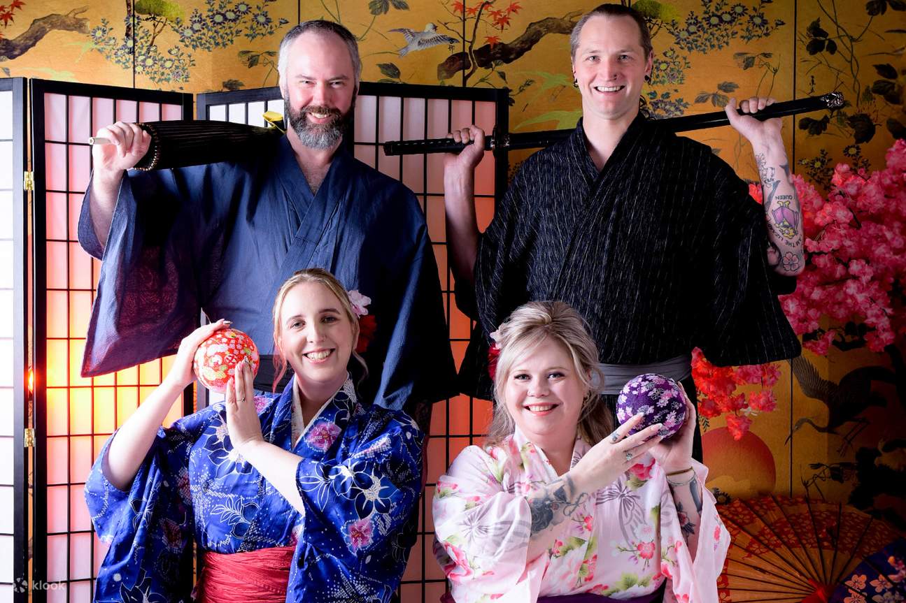 Фотосессия в кимоно в Studio Noles (Осака)