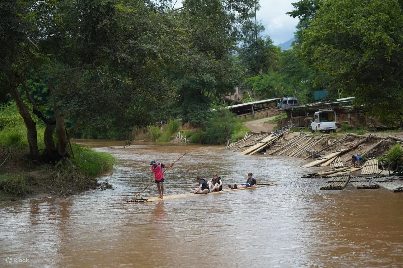 Elephant Habitat Park Feeding Entry& Rafting by Van Transfer