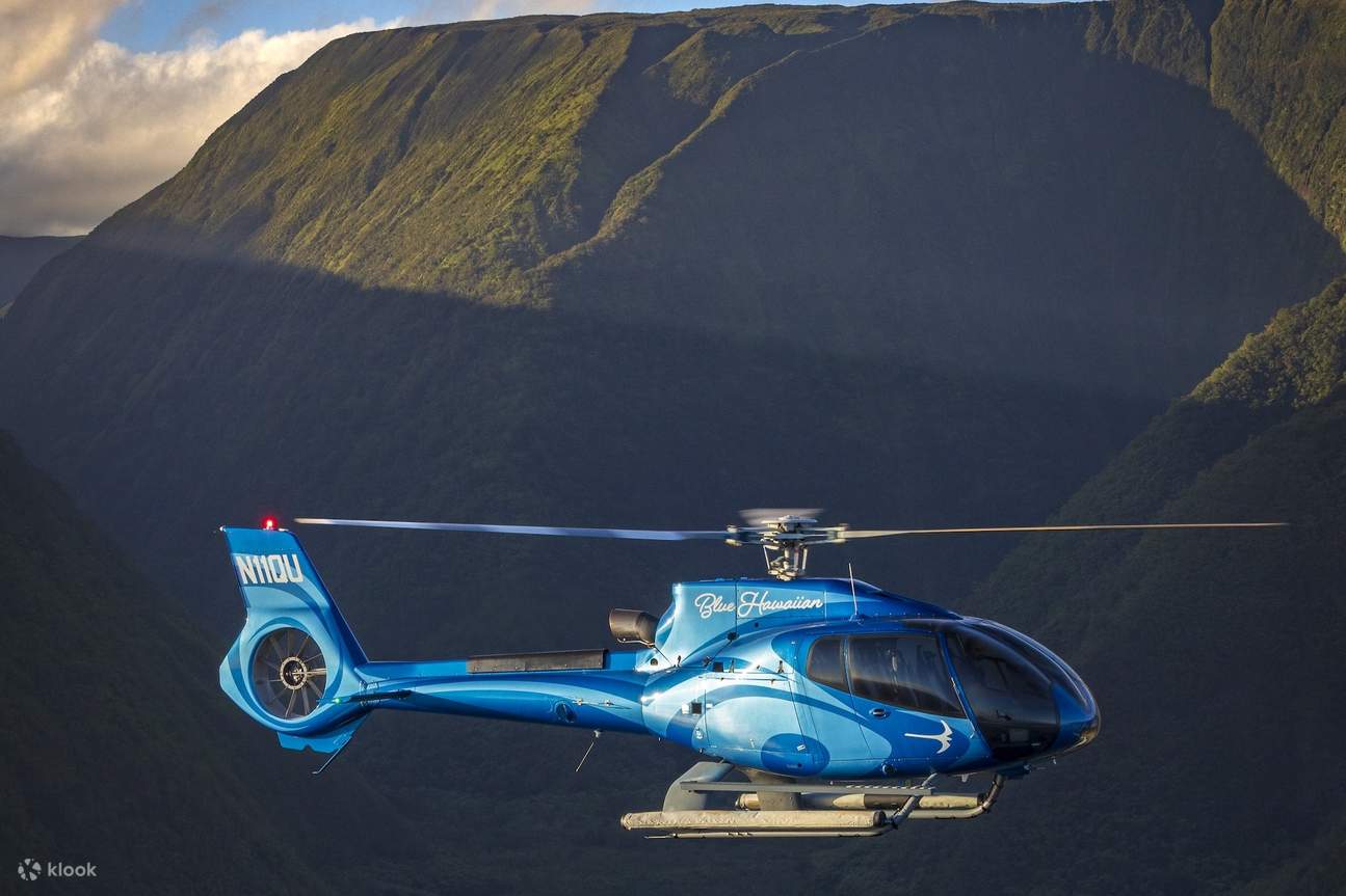 Hilo waterfall experience with blue hawaiian helicopters klook
