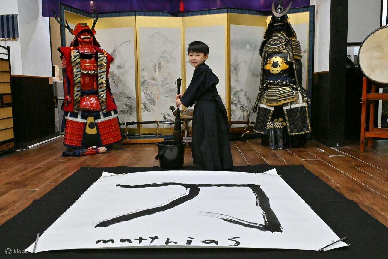 Learning Bushido and Zen at Samurai Calligraphy in Osaka - Klook