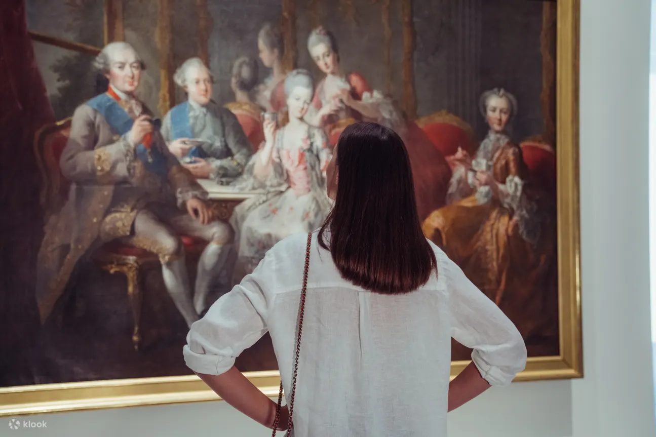 Inside the Louvre Museum