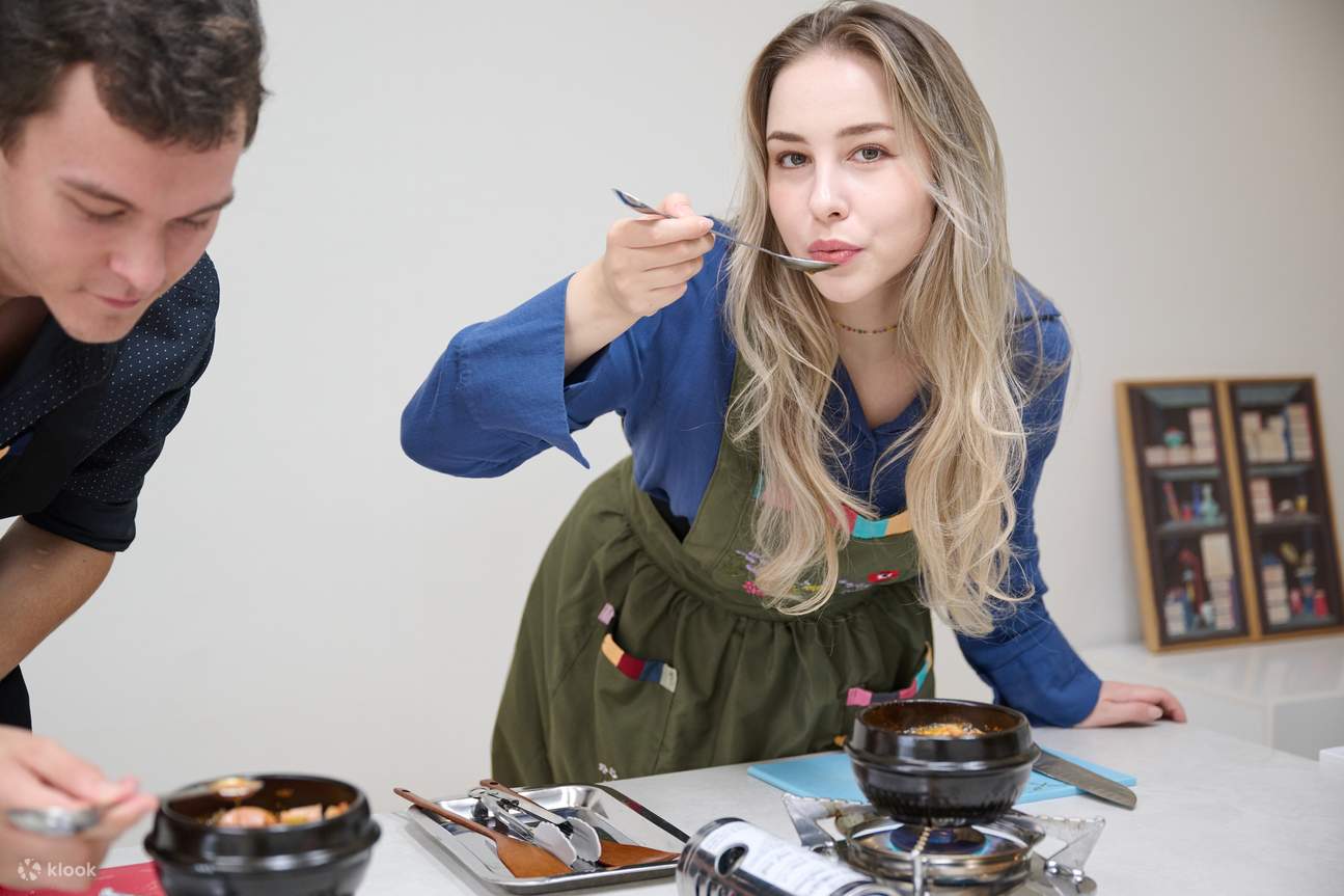 Clase de cocina coreana casera en Gangnam