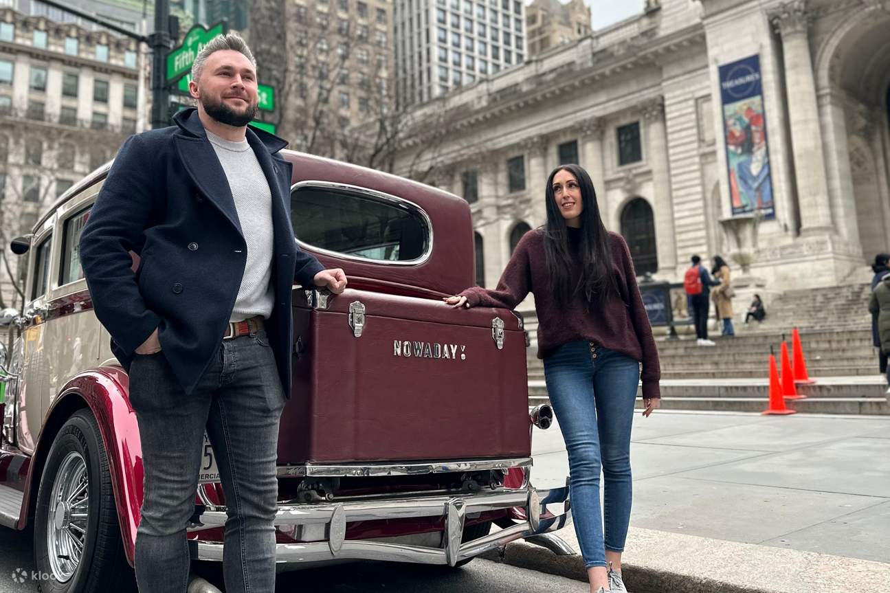 Manhattan Brunch or Dinner Date DropOff with Private 1hour Vintage Car Tour Klook United States