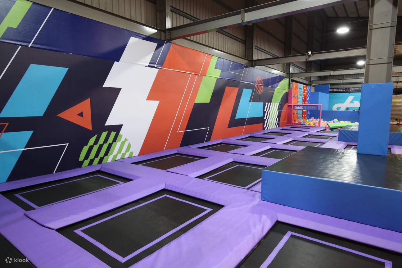 Arena trampolin dengan standar tertinggi dan teraman di seluruh Taiwan